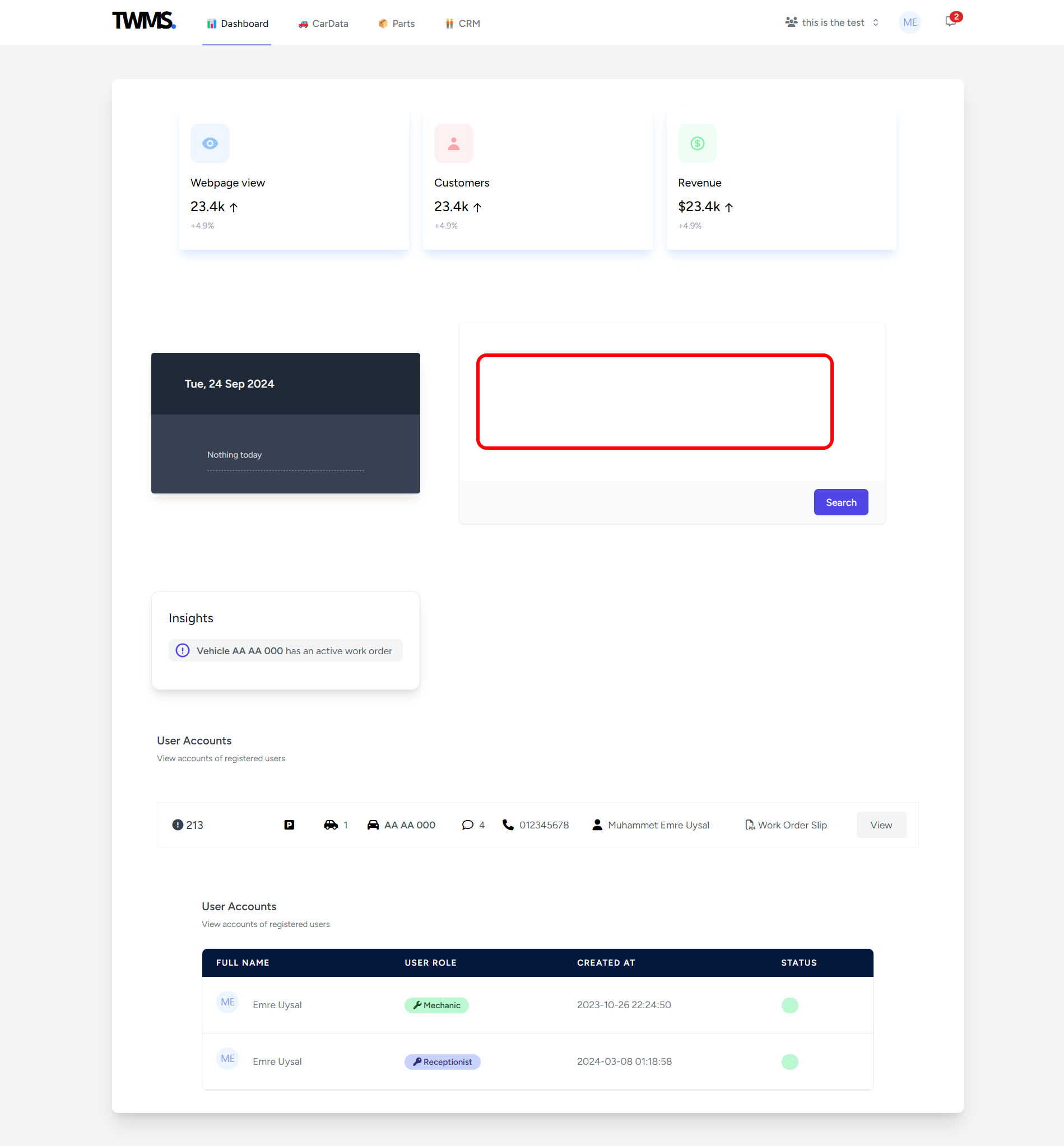 Product screenshot